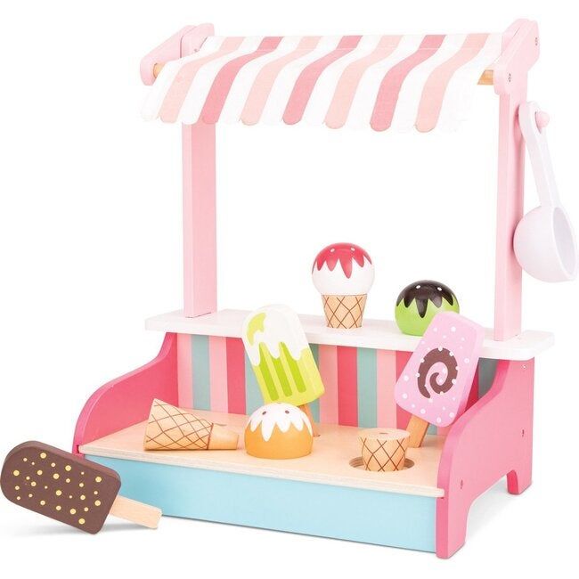 New Classic Toys Ice Cream Shop, Educational Wooden Toys for 3y+ | Maisonette