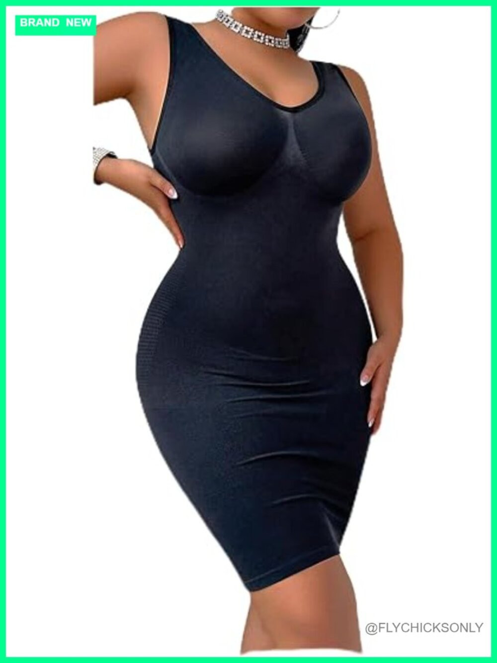 Women's Plus Size Tummy Control Shapewear Full Slip Body Shaper Dress | Poshmark