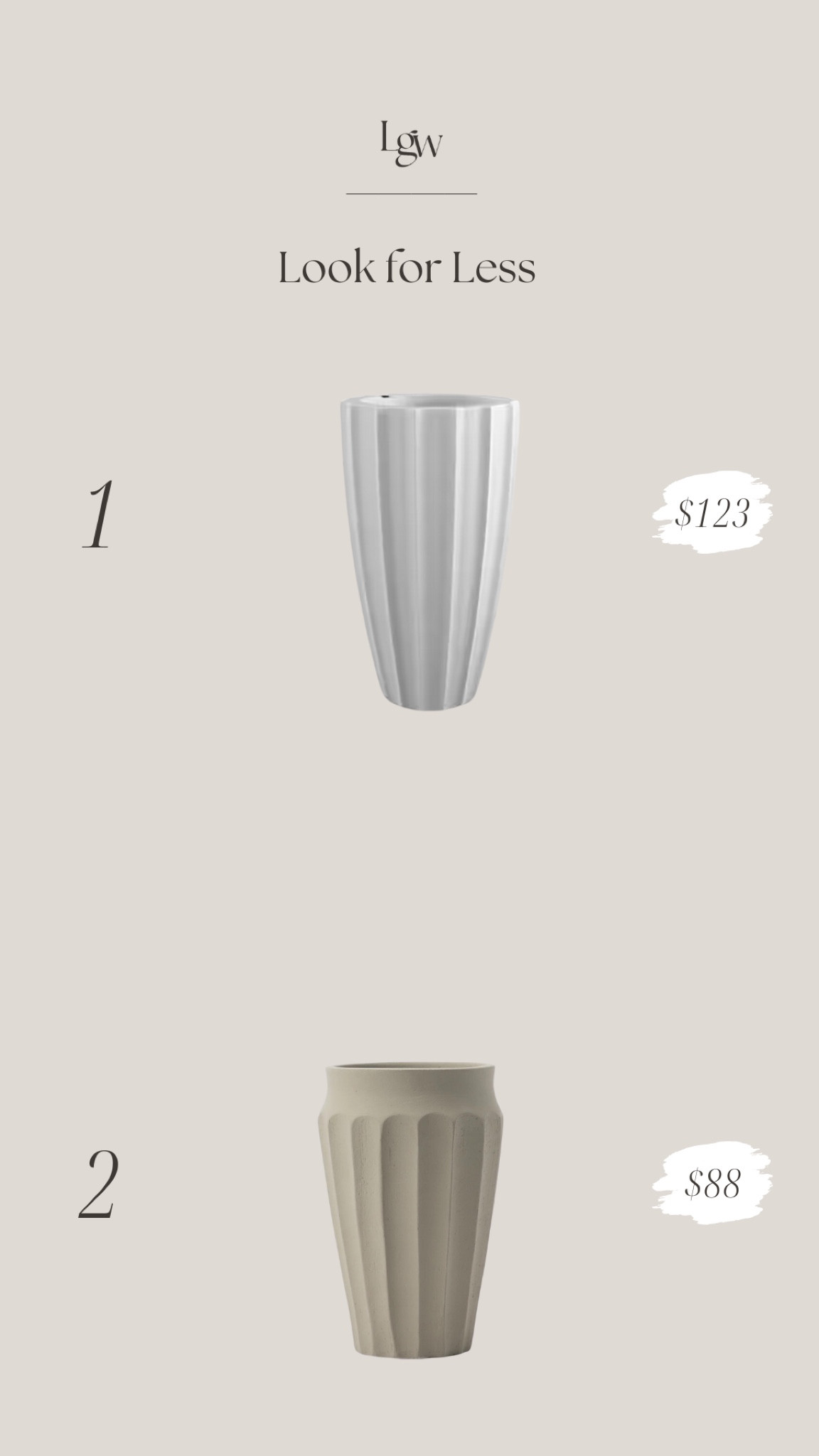 Gorgeous vase/planter options with excellent detail and finish

#LTKHome #LTKStyleTip