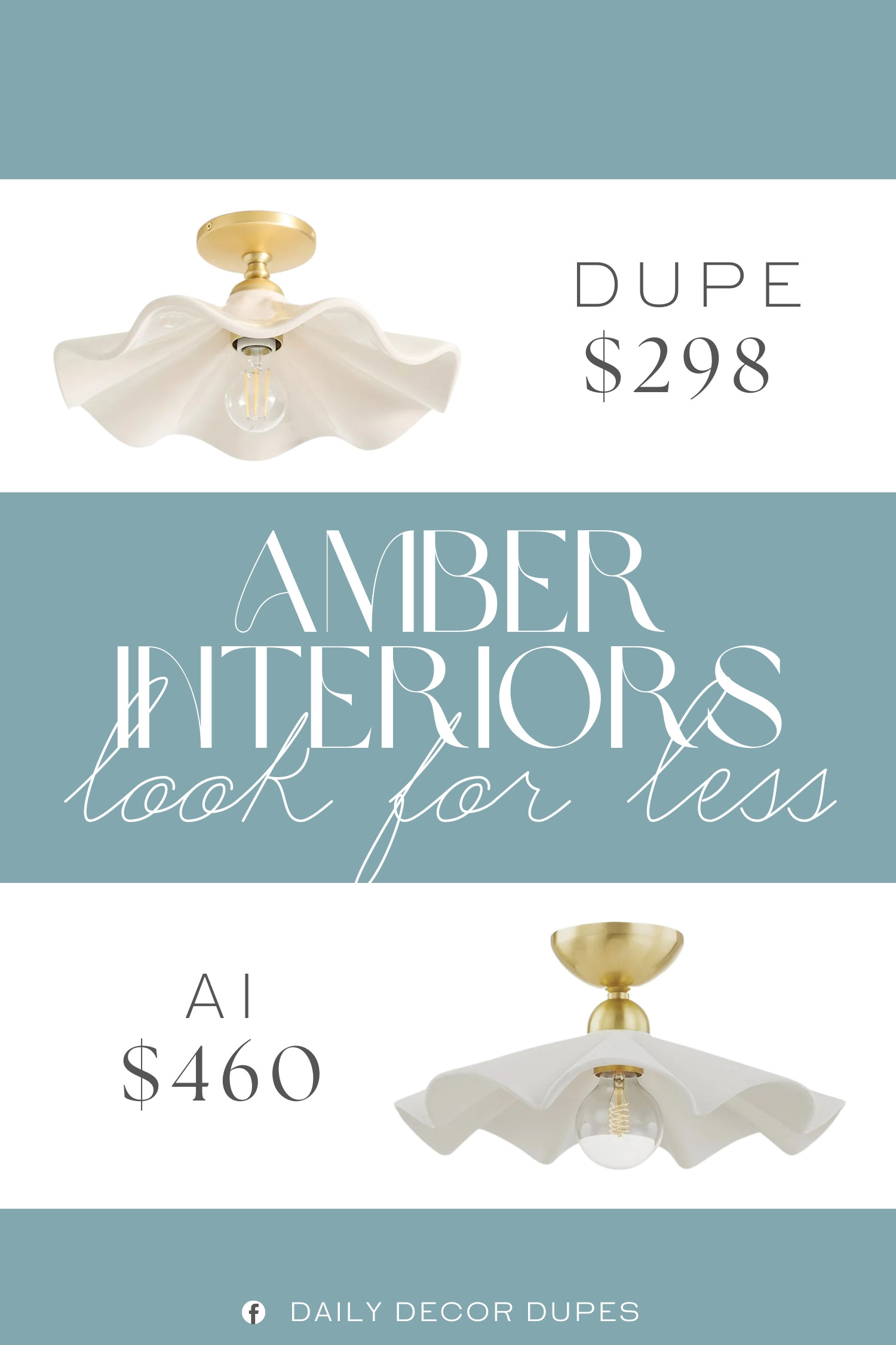 Inspired by Amber Interiors Convertible Flush Mount. Wavy Ceramic Flush Mount. Scalloped Flush Mount. Decorative Flush Mount. Coastal Style Lighting. Elegant Ceiling Fixture. Accent Lighting Fixture. Contemporary Flush Mount. Modern Farmhouse Lighting. 

Home more affordable option find copy cat similar look for less budget friendly affordable cheap cheaper beautiful pretty. Clearance sale coupon code discount code promo code luxury lookalike look a like Inspo inspiration inspired by idea ideas Love like these? I share multiple every day in my FB group.
#amberinteriorsinspired #flushmountlioghht #ceilinglight #ceramiclighting #wavyflushmount #accentlighting #lightinginspo #statementlighting 

 #LTKHome