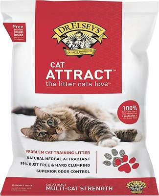 Dr. Elsey's Precious Cat Attract Unscented Clumping Clay Cat Litter | Chewy.com