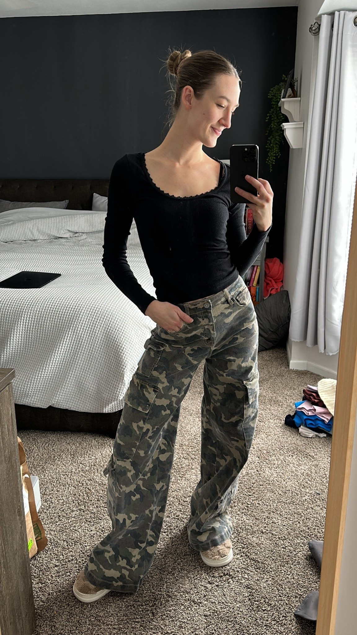 Today’s OOTD 🥰 these pants are my cargo obsession

#LTKFindsUnder100 #LTKTall #LTKmomlife