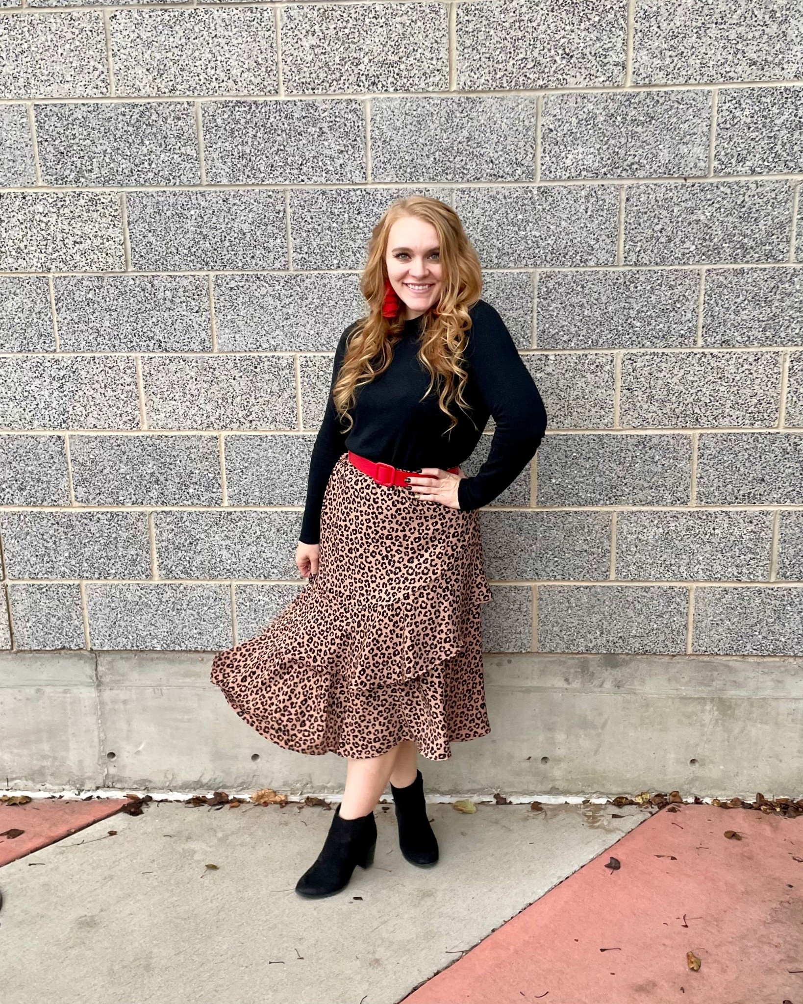 Wrapped in leopard print and ready for the holidays❤️

#LTKSeasonal #LTKFindsUnder50 #LTKHoliday