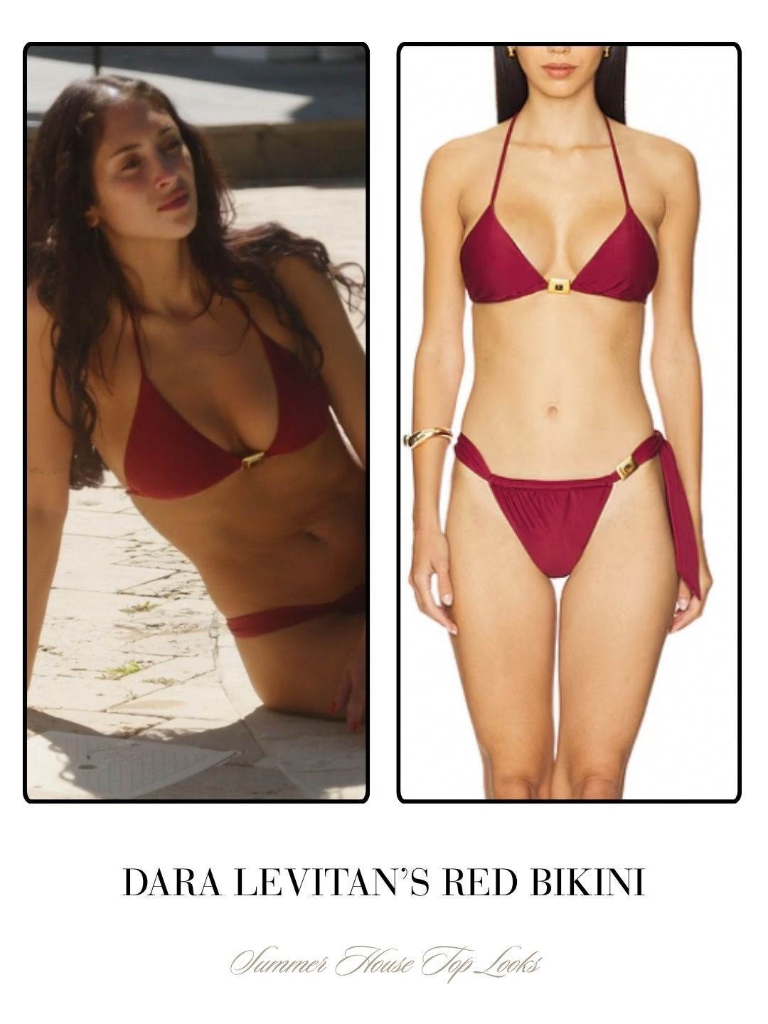 Dara Levitan’s Red Bikini
