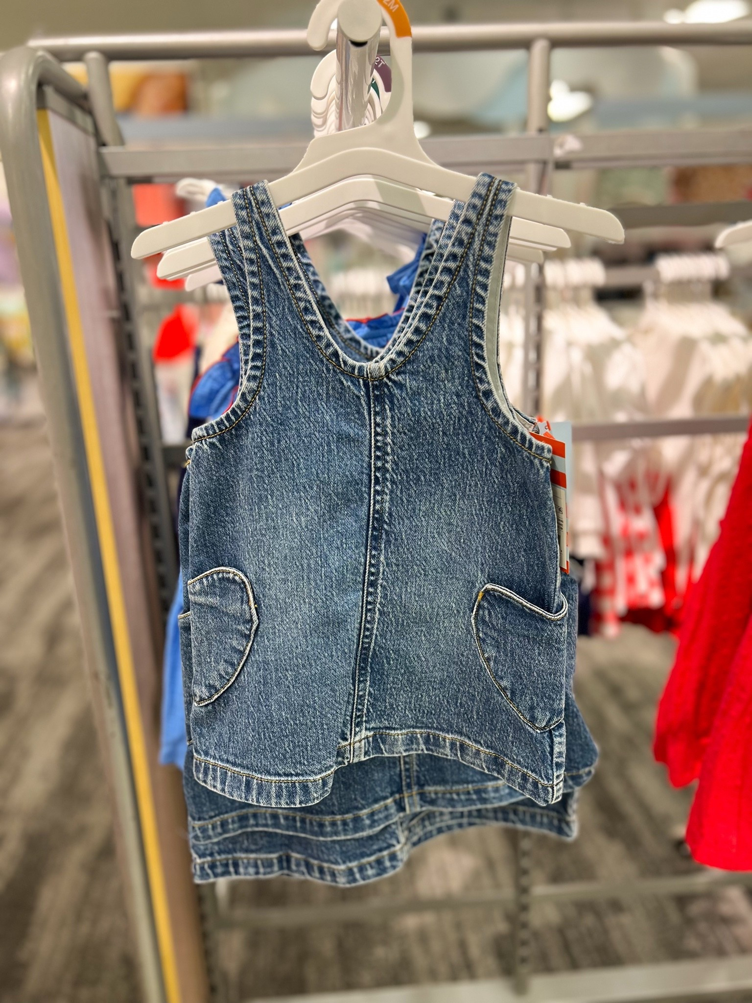 New toddler denim dress with heart pockets

Target finds, Target style, toddler fashion

#LTKootd #LTKmomlife #LTKKids