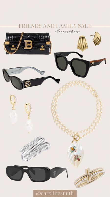 Saks Friends and Family sale

Luxury sale, accessories, Gucci, sunglasses Balmain, gold jewelry, summer jewelry, gifts for her 

#LTKtravel #LTKbeauty #LTKsalealert