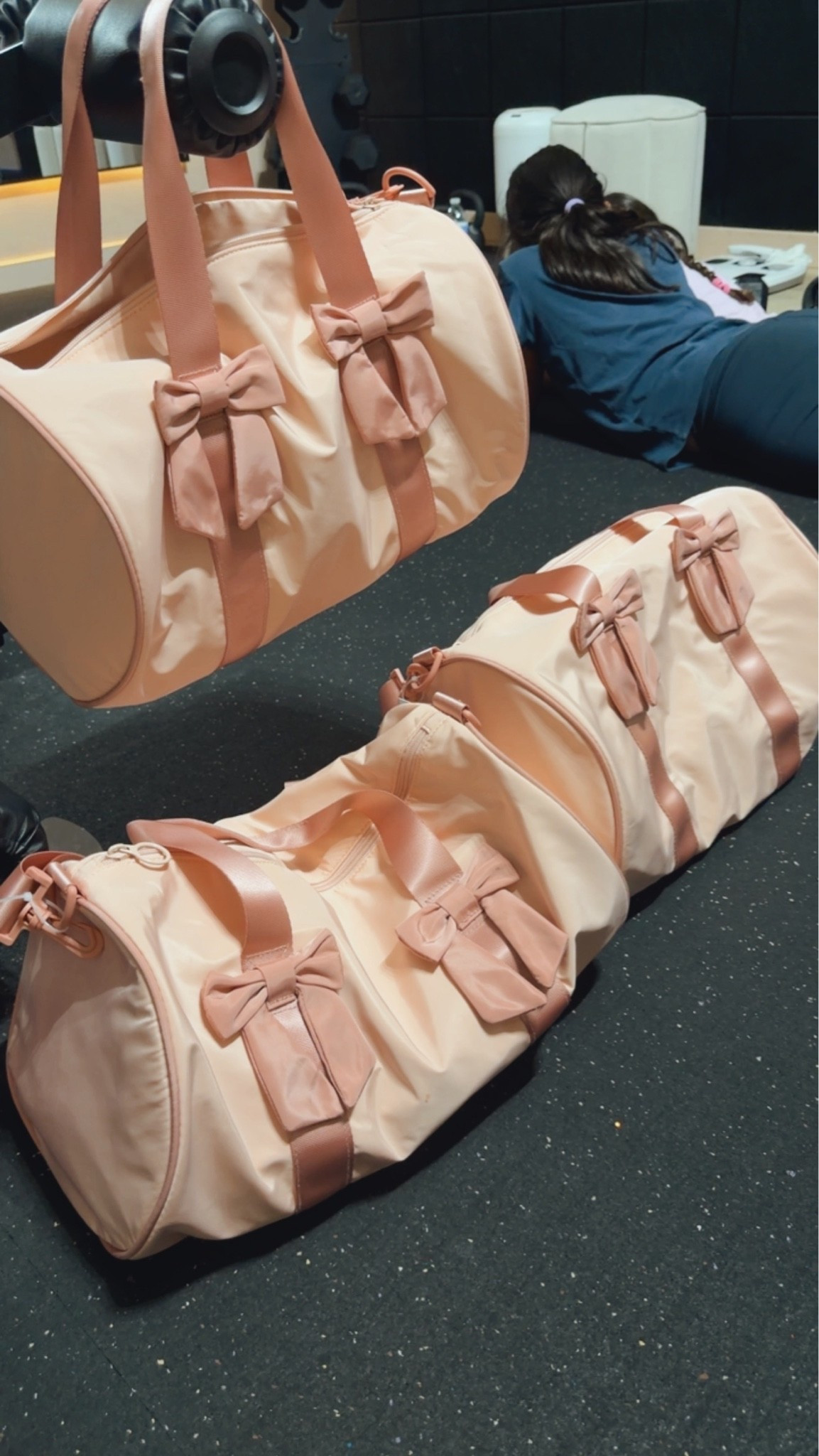 The girls’ gym bag so cute I want one nowwww . Linking bc low in stock!

#LTKSaleAlert #LTKmomlife #LTKActive