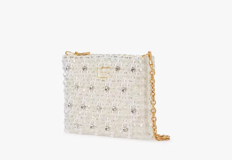 Purl Flower Beaded Mini Shoulder Bag | Kate Spade (US)