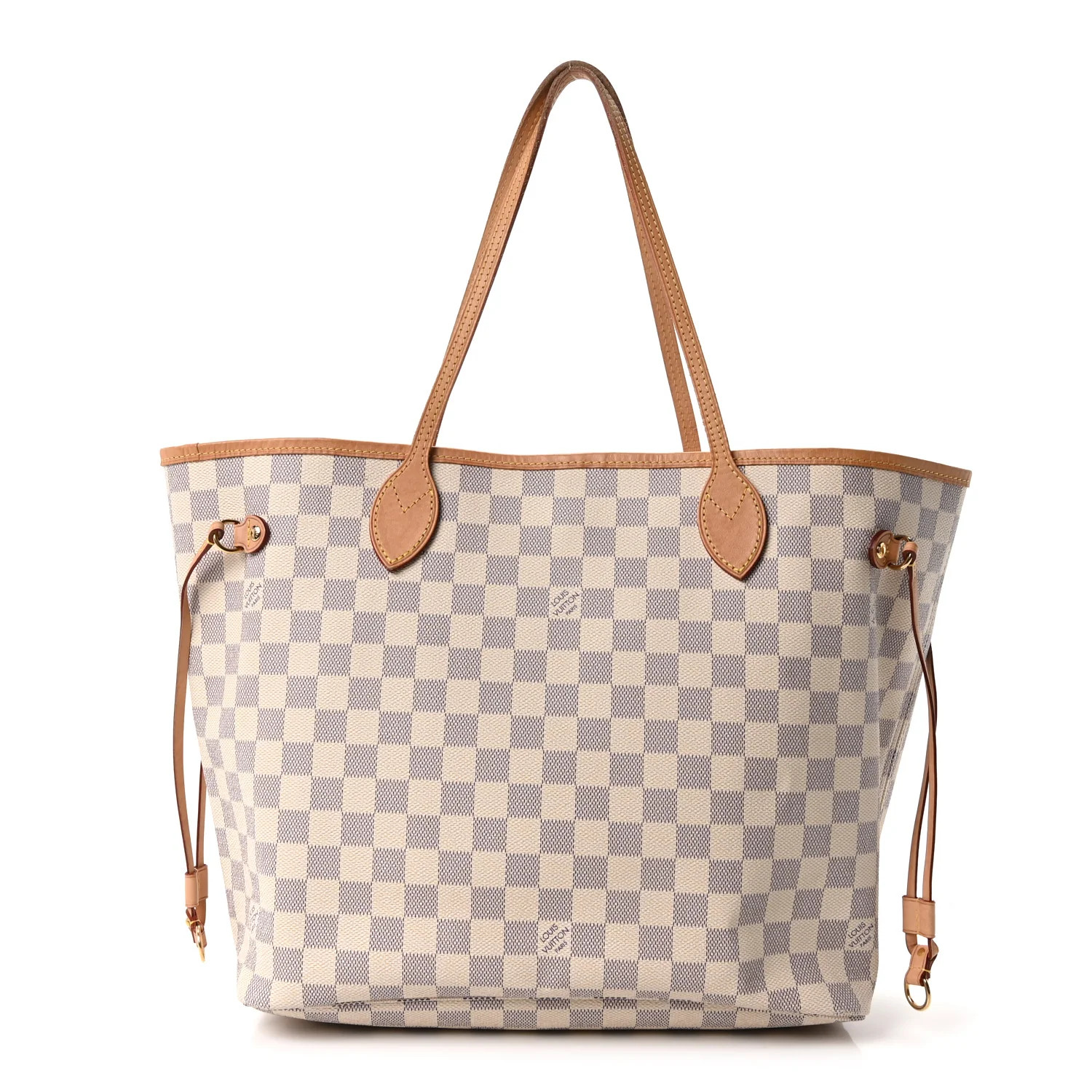 Louis Vuitton Damier Azur Neo Neverfull MM Rose Ballerine 1877734 | FASHIONPHILE (US)
