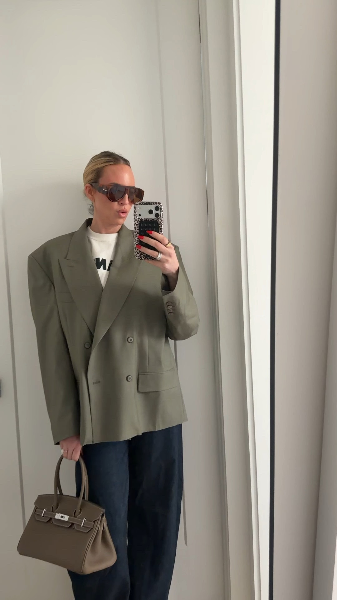 Blazer is from the Frankie shop, but the one I linked below looks pretty identical. I’m wearing a medium in the jil sander T-shirt, and my usual size in the jeans. If you’re in between sizes, definitely size up though. The shoes run tts

Bag is from https://www.avonaofficial.com/ashley22

Use code ASHLEY22 for 22% off ￼

#LTKvlog #LTKdayinmylife #LTKfoodie