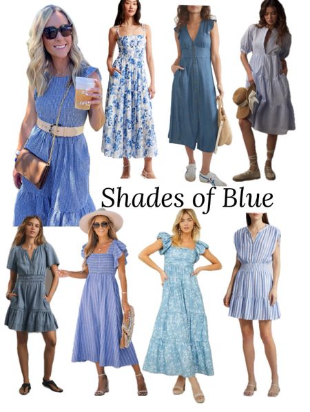 Shades of Blue! Blue dresses

#LTKSeasonal #LTKFindsUnder100 #LTKFindsUnder50