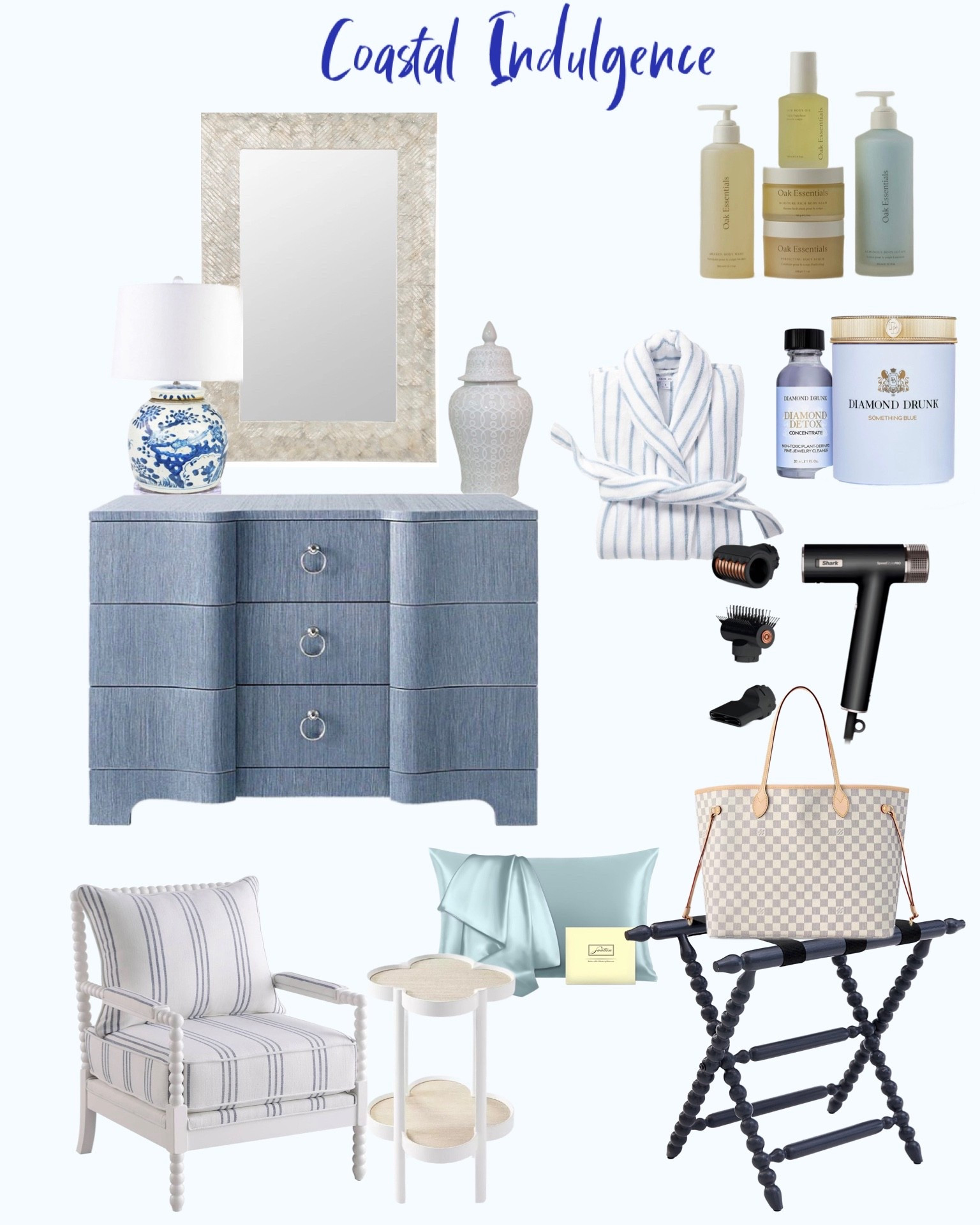 Indulge in beautiful furniture, furnishings and self-care products