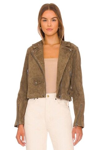 BLANKNYC Suede Moto Jacket in Run For It from Revolve.com | Revolve Clothing (Global)