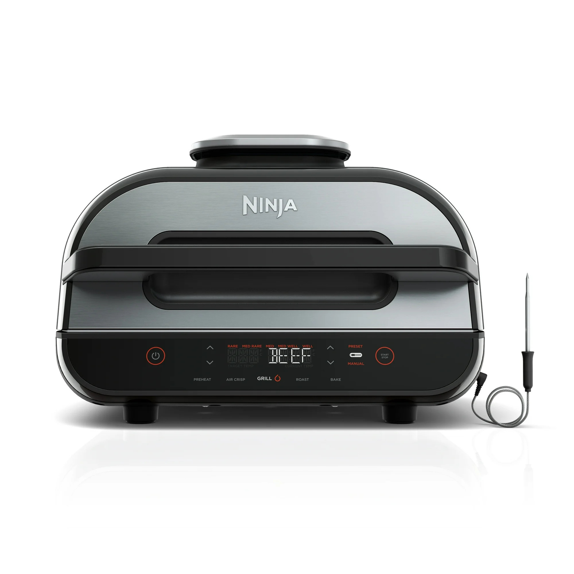 Ninja Foodi Smart XL 4-in-1 Indoor Grill with 4-Quart Air Fryer, Roast, Bake, and Smart Cook Syst... | Walmart (US)