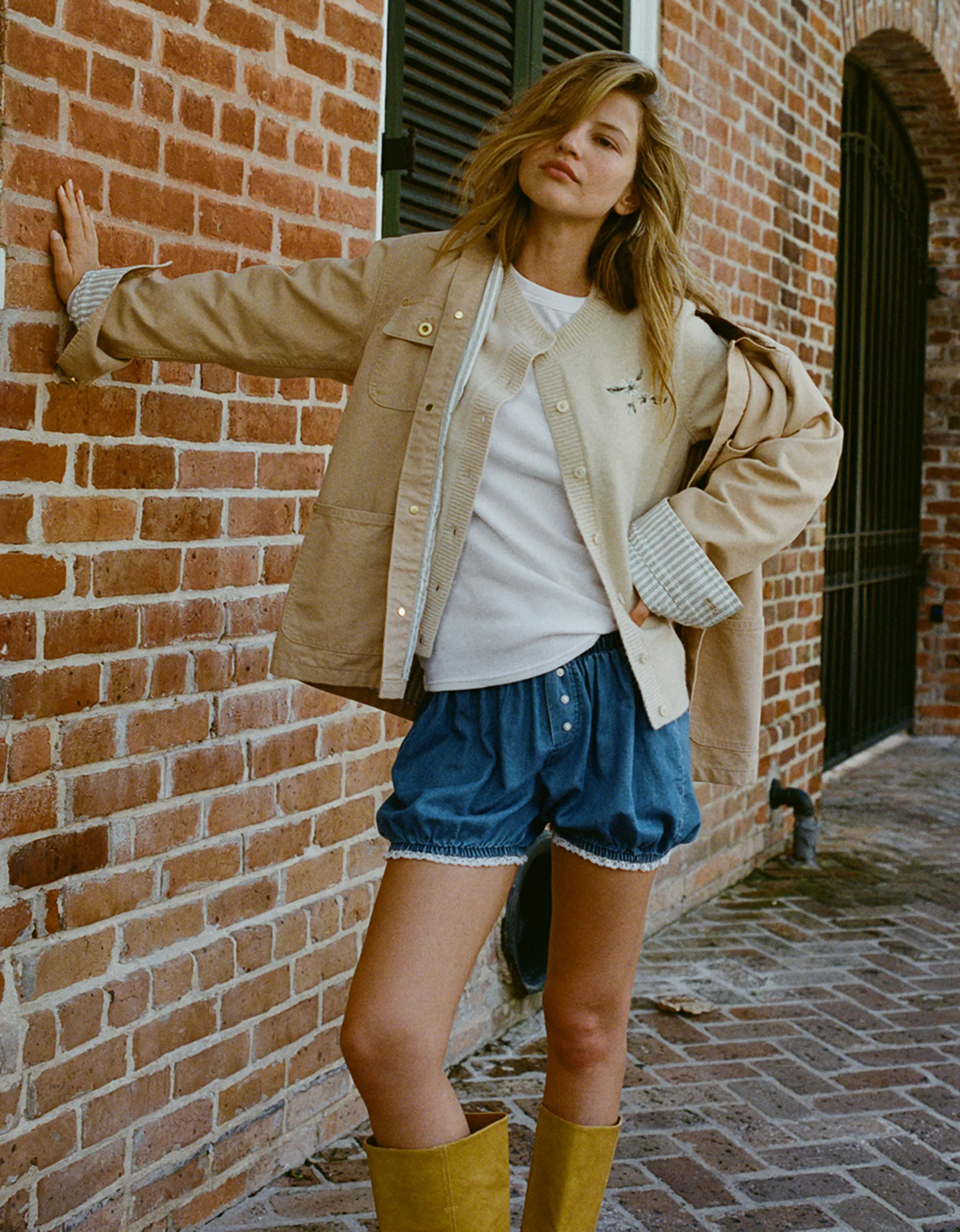 Aerie Chambray Bloomer | Aerie