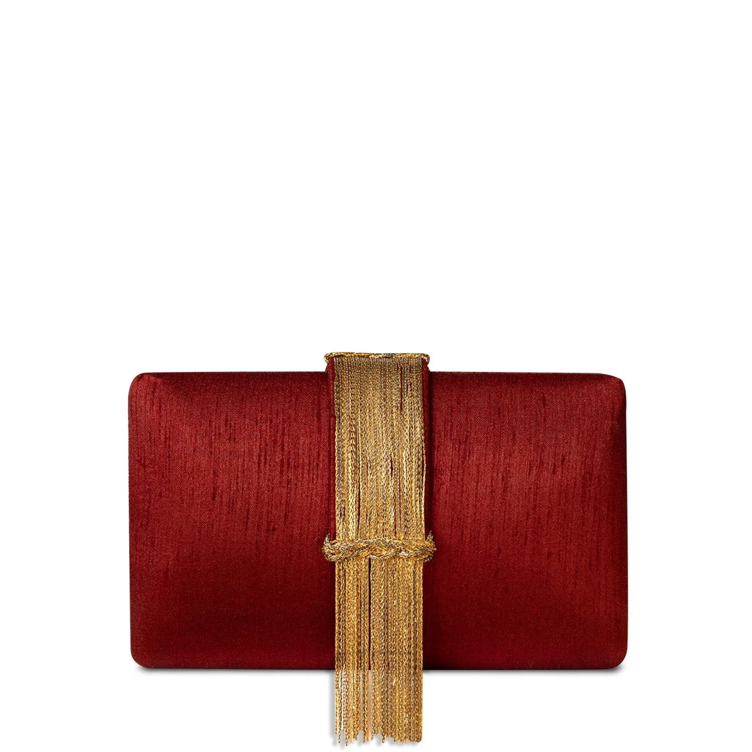 Cherry Fringe Clutch | Simitri
