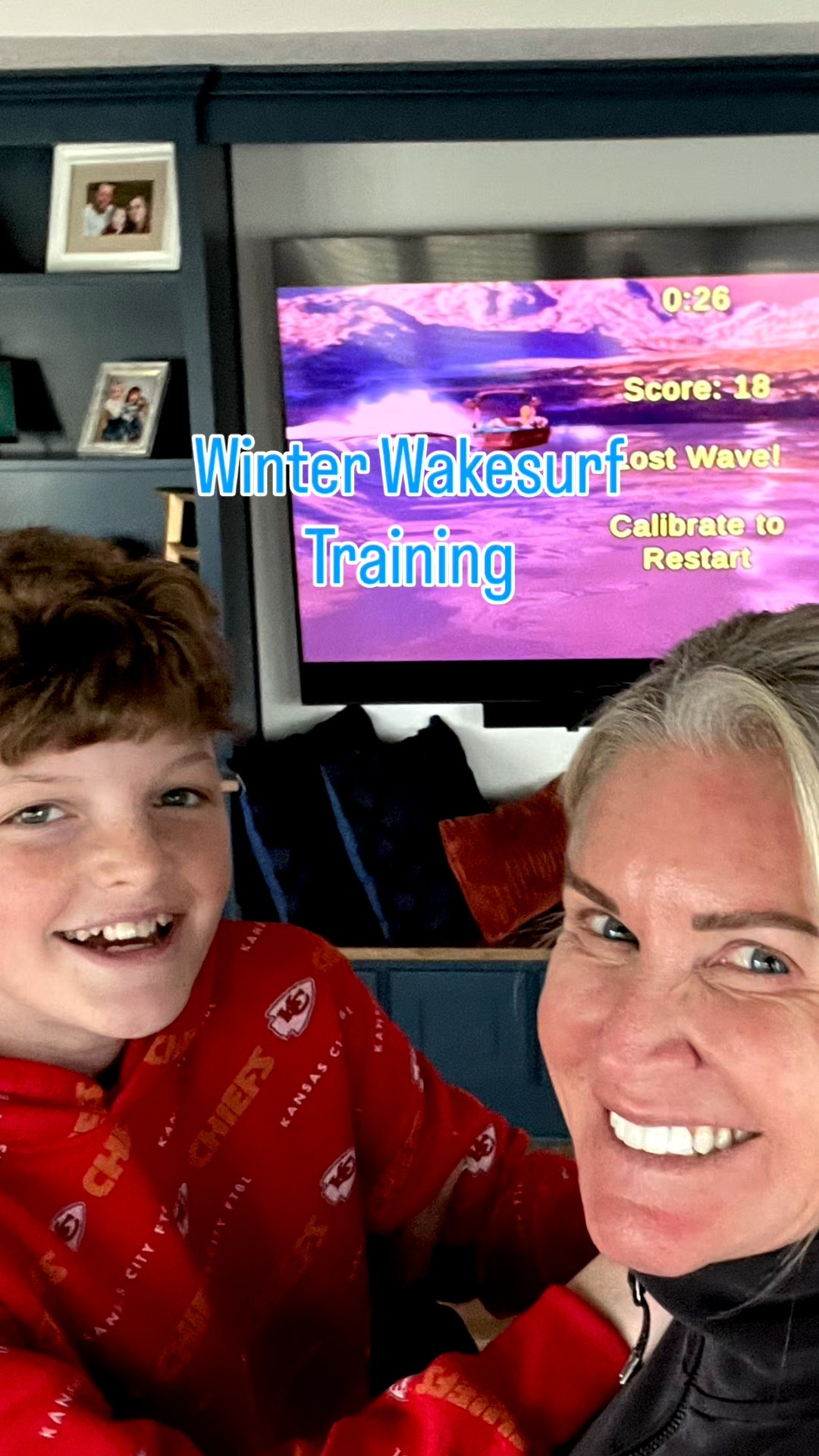 Too cold for the lake?  Bring the lake inside!  🌊

Today’s agenda: grandsons, a Lake Surf balance board, and a little imagination.
While Kansas City stayed chilly, we were busy collecting coins, chasing bonus points, and practicing 360s—lake style.

Proof that lake life isn’t a season… it’s a mindset 💙




#LTKActive