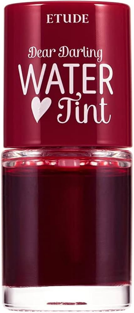 ETUDE Dear Darling Water Tint #4 Red Grapefruit Ade | Vivid Color Lip Stain with Moisturizing Wei... | Amazon (US)