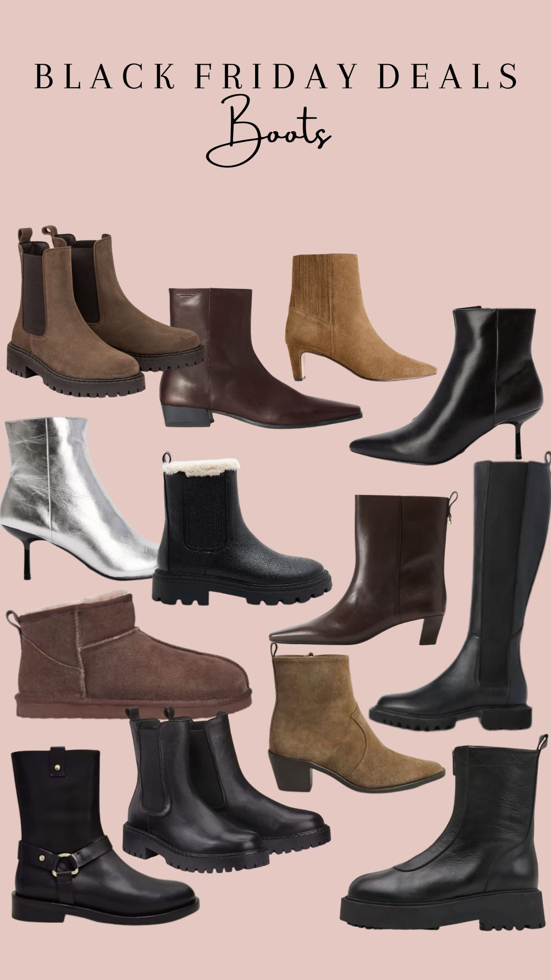 My favourite Black Friday boots deals! Ankle boots, autumn boot, knee high boots, suede boots, winter boot, chunky boot, autumn winter footwear, silver boots, party boots  

 

#LTKCyberWeek #LTKuk #LTKshoes
