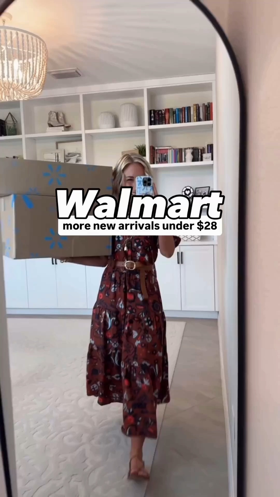 Walmart - more new arrivals under $28: * Open Neck Short Sleeve Midi Dress - size XS. $26.98. 2 colors. 1. Top w/ Short Flutter Sleeves - size XS. $19.98. 4 colors. * Wide Leg Jeans (says cropped but is not) - size 2. $28. Multiple colors, different styles. * Cable Knit Grandpa Cardigan - size XS. $19.98. 4 colors. 2. Crewneck Cardigan w/ Patch Pockets - size XS. $17.98. 4 colors. 3. Flannel Belted Midi Dress w/ Long Sleeves - size XS. $26.98. 3 colors. 4. Ultra 90's Jeans w/ Bow Embroidery - size 0. $27.50. 7 colors. * White T-Shirt - size small. 5. Striped Open Front Cardigan - size XS. $16.98. 4 colors.

#LTKSeasonal #LTKOver40 #LTKPetite