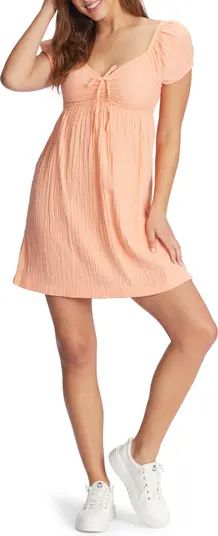 Clearwater Cove Puff Sleeve Minidress | Nordstrom