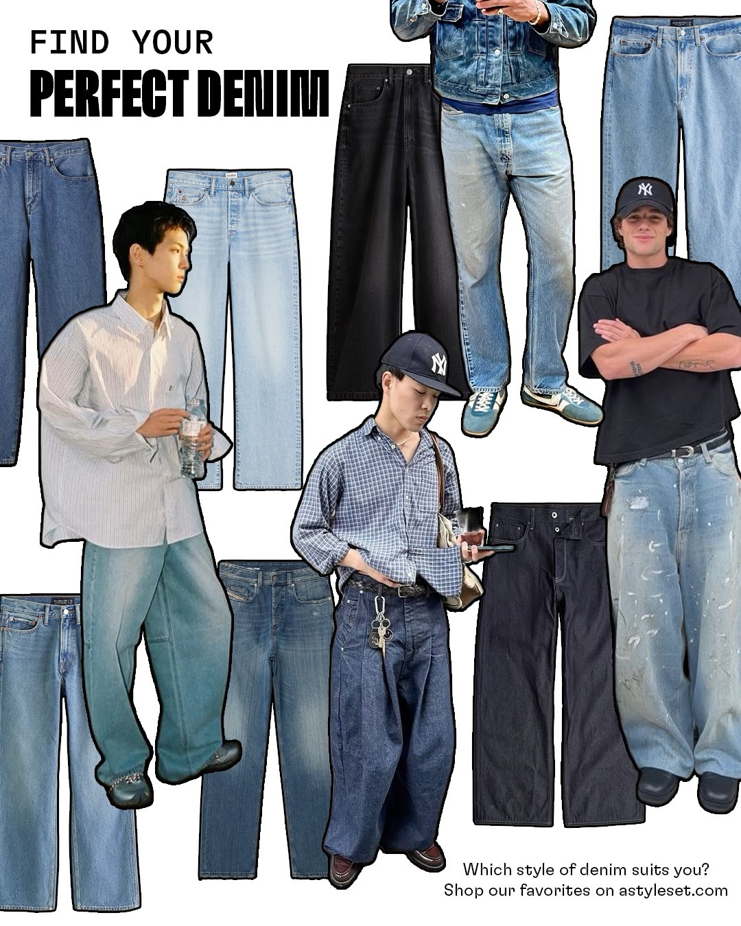 find your perfect denim 

#LTKMens #LTKStyleTip