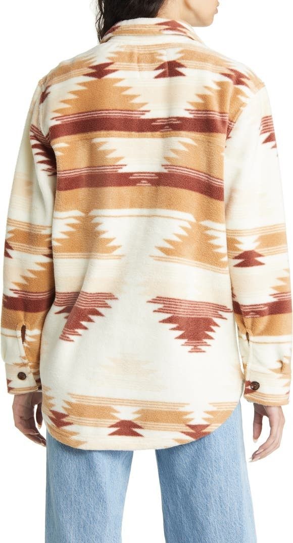 Thread & Supply Tullis Fleece Shirt Jacket | Shackets - Travel Outfit | Nordstrom