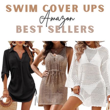 Swim cover-ups. Beach season. Swimsuit cover-up. Beach wear. Amazon fashion. 

#LTKfindsunder50 #LTKstyletip #LTKswim