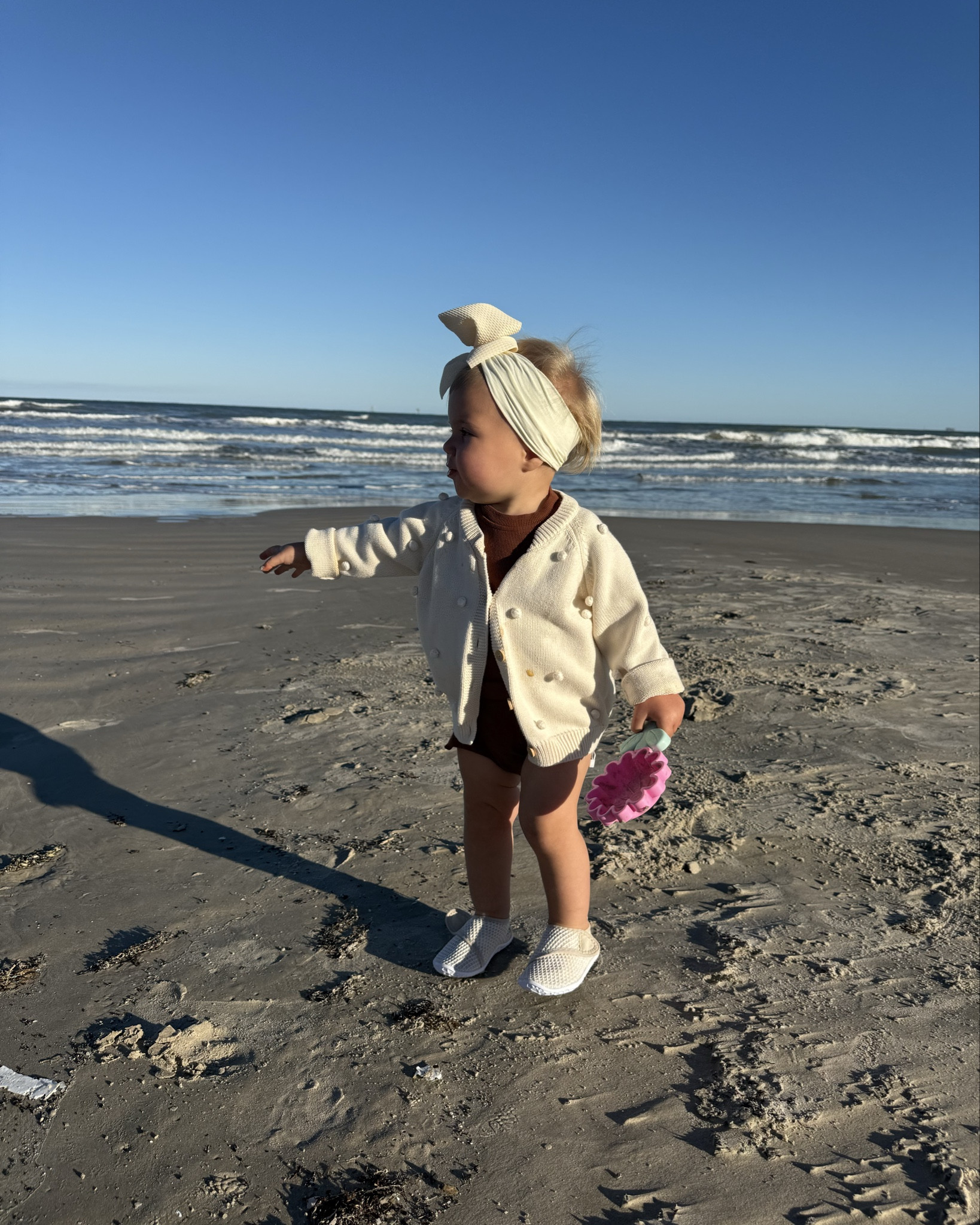 Baby gir loves the beach!

#LTKmomlife #LTKSwim