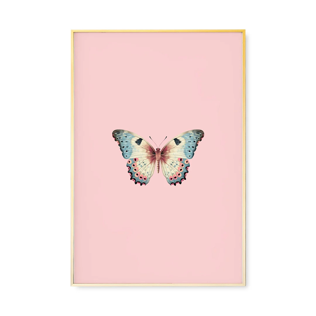 Joie du Papillon V | High-End Modern Butterfly Wall Art | Urban Garden Prints