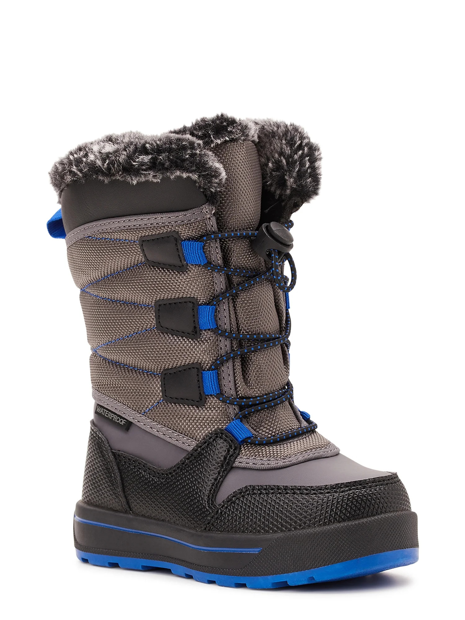 Wonder Nation Toddler Boys Tall Bungee Winter Boots | Walmart (US)