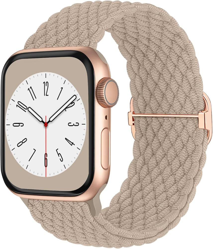 Amazon.com: Braided Solo Loop Compatible with Apple Watch Band 38mm 40mm 41mm 42mm 44mm 45mm 46mm... | Amazon (US)