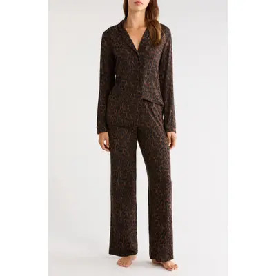 Nordstrom Moonlight Eco Knit Pajamas in Teal Mist at Nordstrom, Size Small | Nordstrom