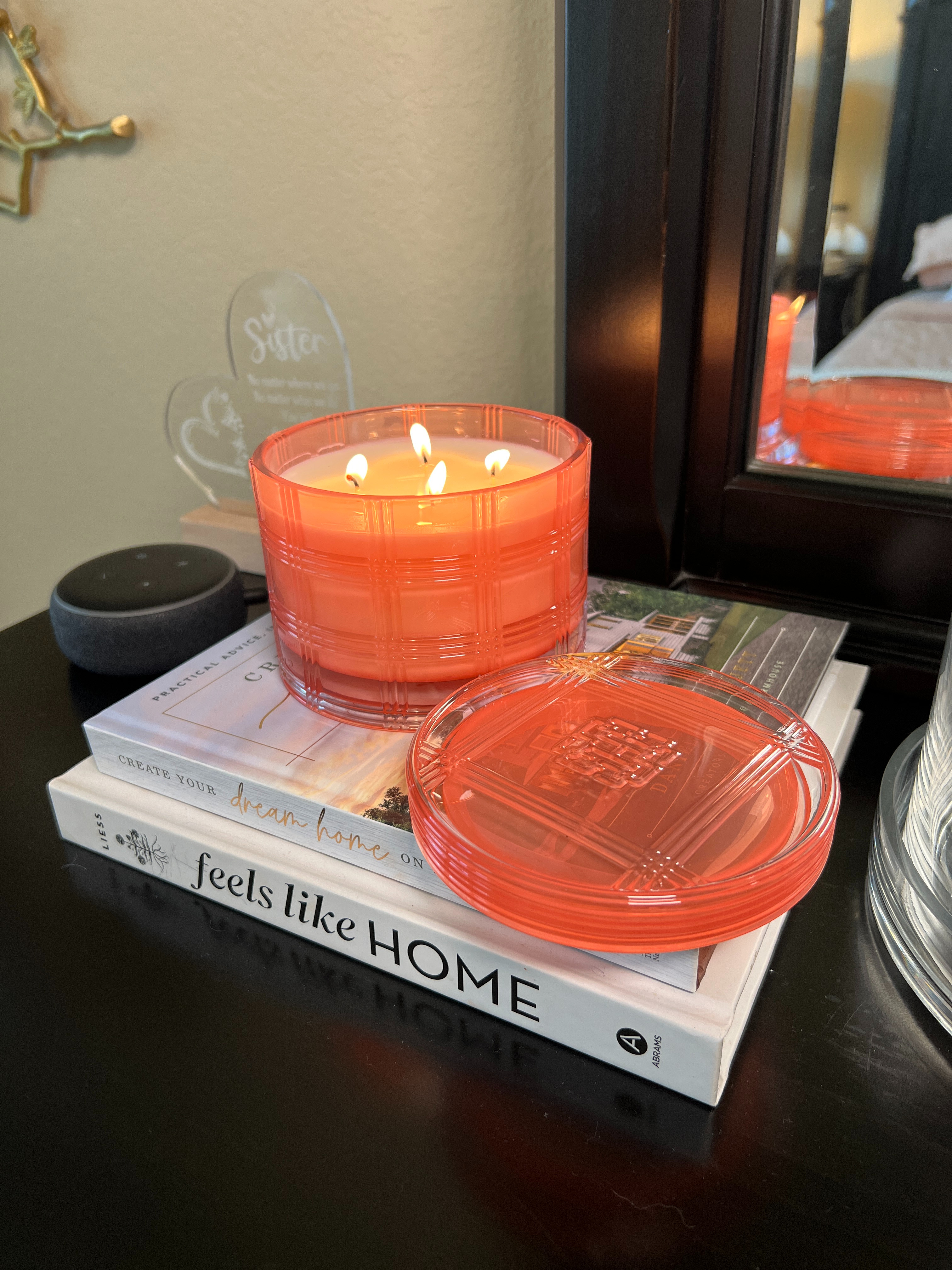 A beautiful candle is the easiest way to make your home feel instantly warmer and more inviting. The vibrant glass and cozy glow add the prettiest pop of color while still feeling elevated and timeless ✨ 

 #LTKdayinmylife #LTKmomlife #LTKHome