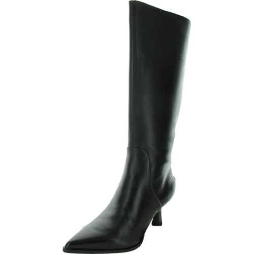 Circus NY by Sam Edelman Women's Yulia Knee High Boot Black Leather 6.5 Medium | Amazon (US)
