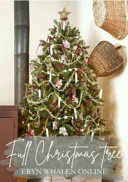 Vintage Christmas tree 

#LTKSeasonal #LTKhome #LTKHoliday