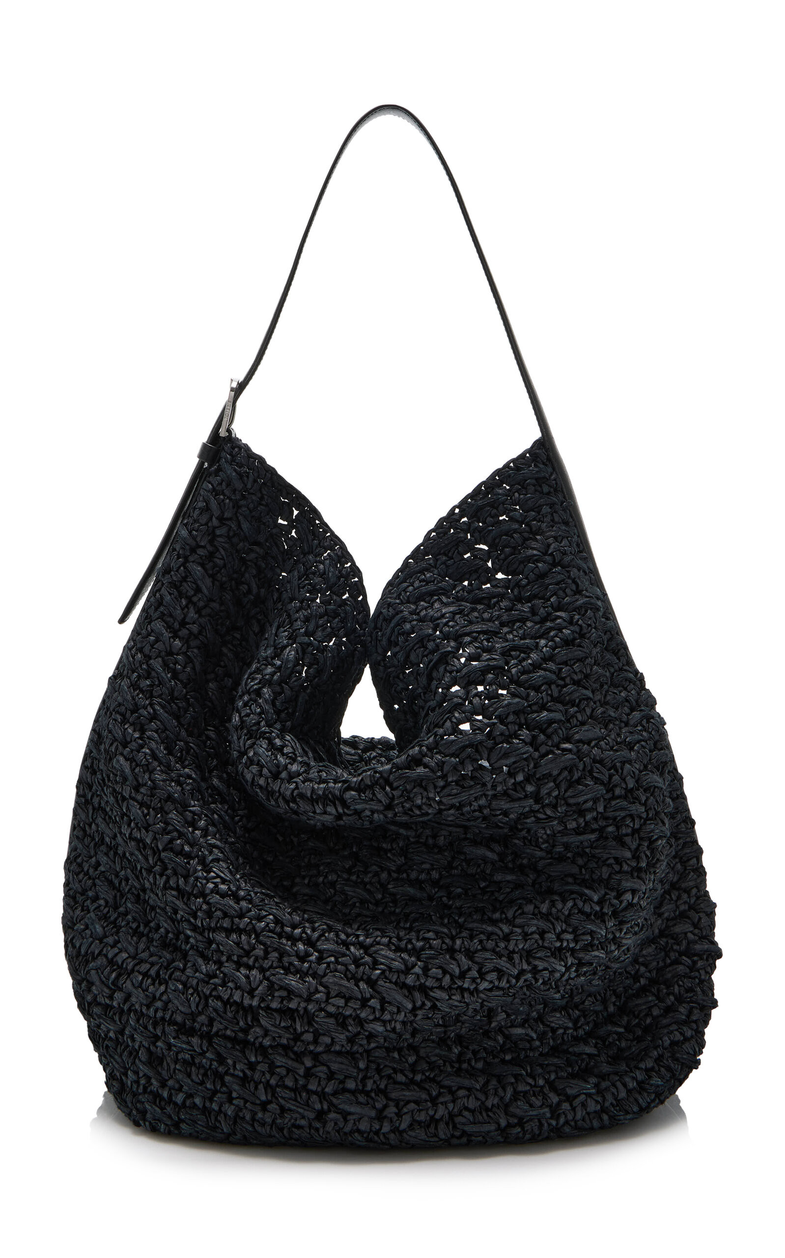 Belted Raffia Tote | Moda Operandi (Global)