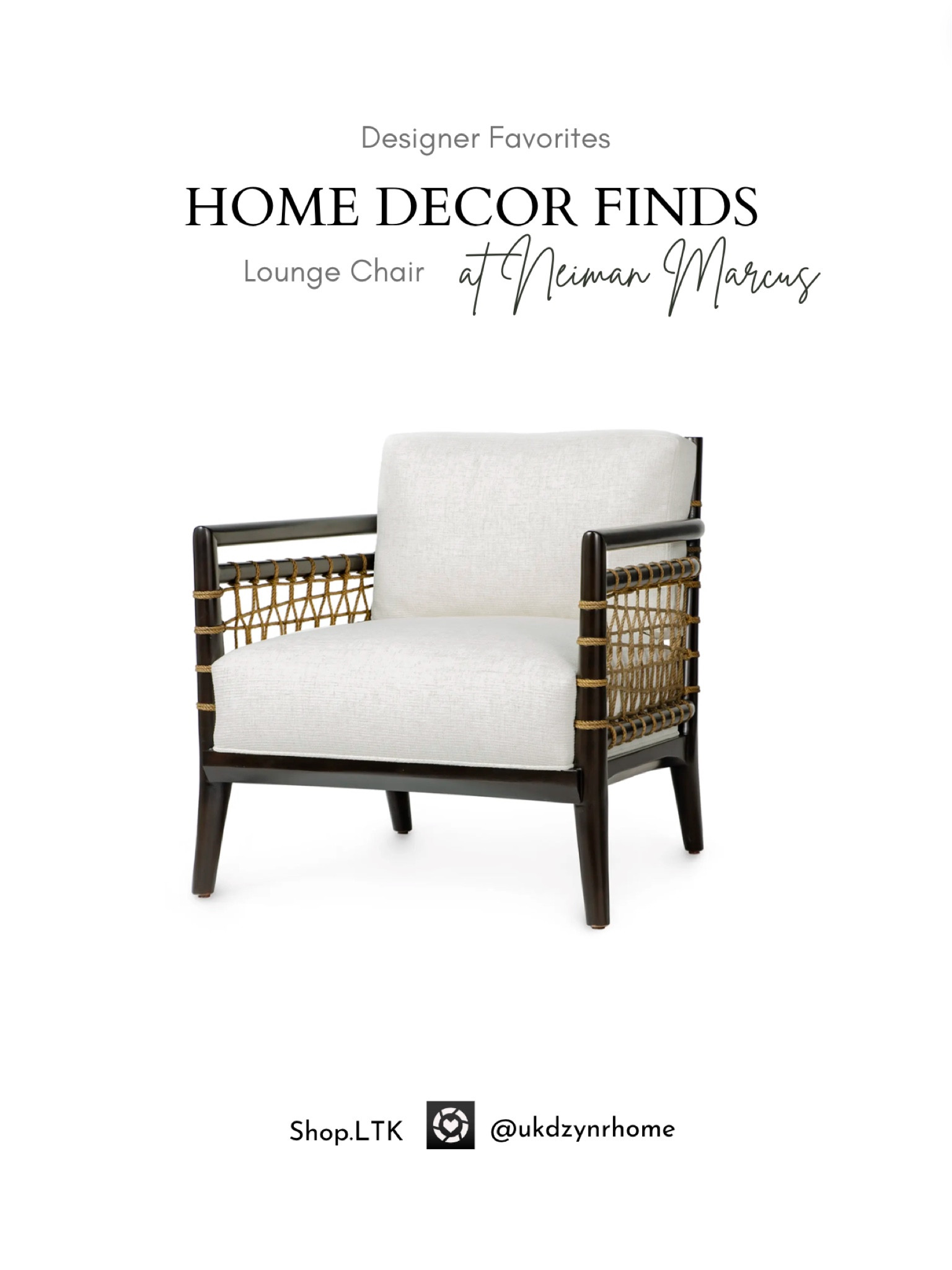 Designer Favorites | Lounge Chairs at Neiman Marcus

#LTKhome