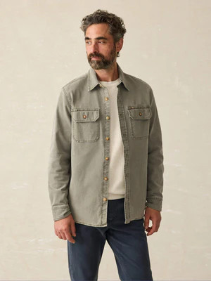 Sunwashed Canvas CPO - Aspen Olive | Faherty