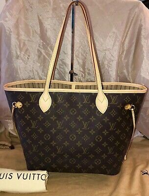 AUTHENTIC Louis Vuitton Monogram Neverfull MM Bag | eBay | eBay US