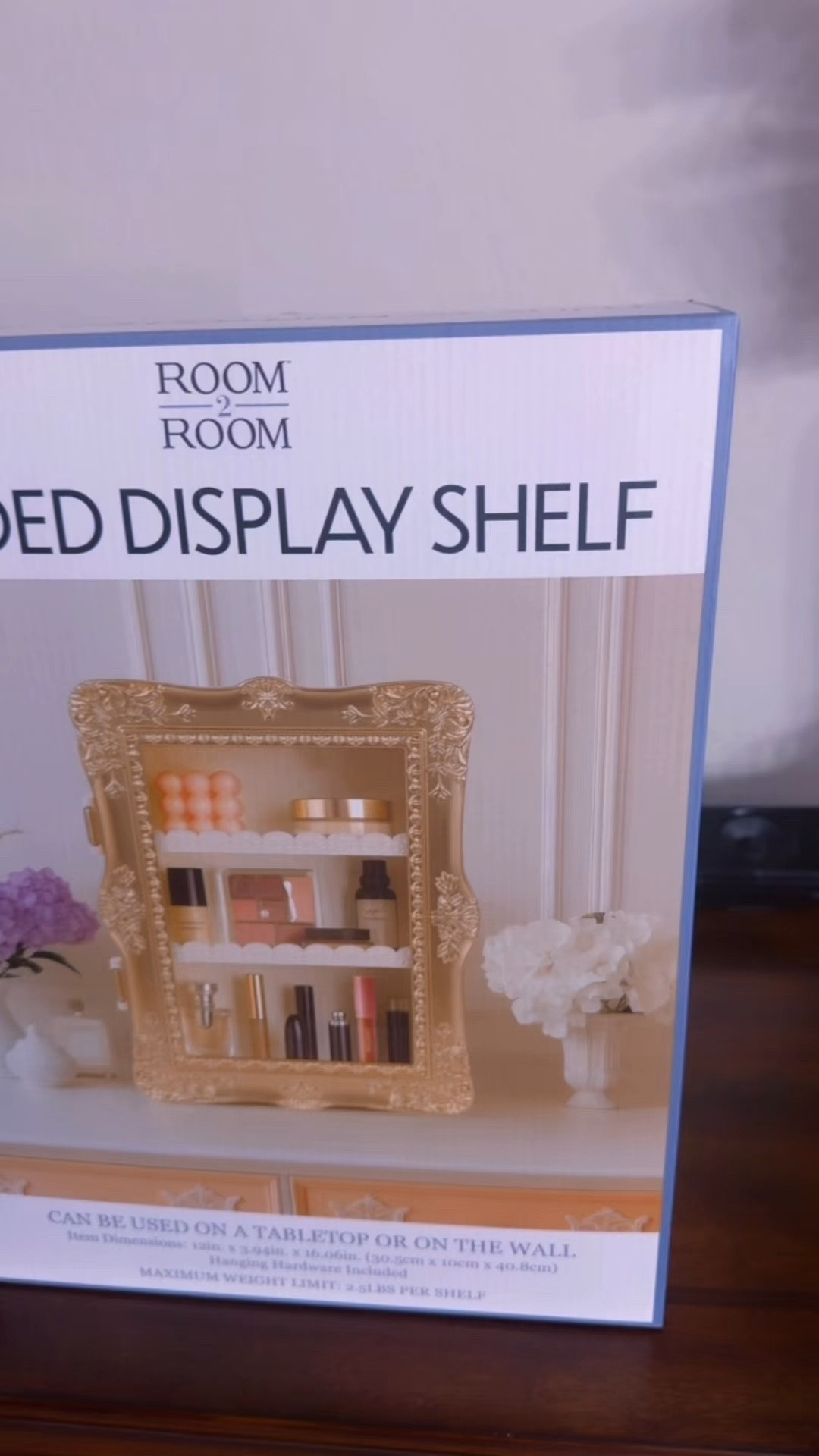 Let’s unbox my  vintage style display case

Must have! 😍✨💛

#displaycase #vintage #fivebelow #fivebelow #vanity 

#LTKBeauty #LTKdayinmylife #LTKselfcare