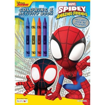 Spidey & His Amazing Friends Coloring Book with Crayons | Target