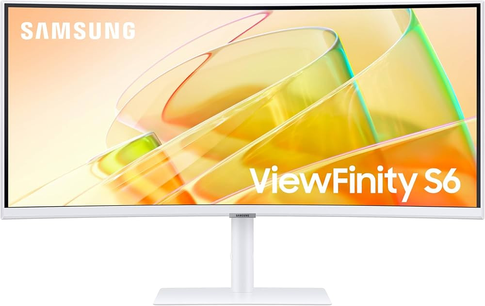 SAMSUNG 34-Inch ViewFinity S65TC Series Ultra-WQHD 1000R Curved Computer Monitor, HDR10, 100Hz, A... | Amazon (US)