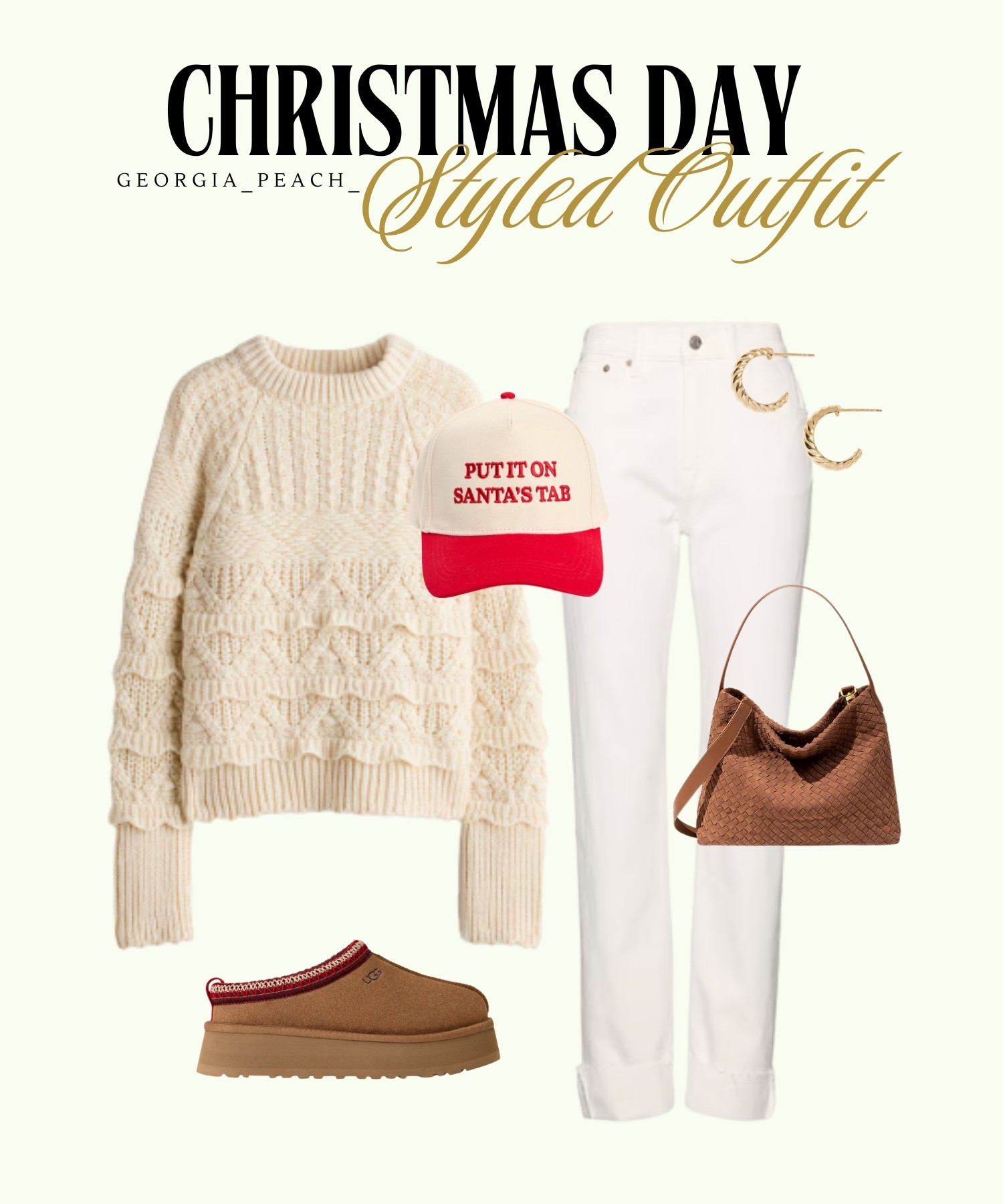 Christmas Day outfit but make it casual + cute ✨ Budget-friendly pieces that are cozy, festive, and totally photo-ready for the holidays. Who says holiday style has to be expensive?

#christmasday #christmasoutfit #styledoutfit #outfitinspo #outfitideas #winteroutfit #winterstyle 

#LTKHoliday #LTKootd

#LTKSeasonal