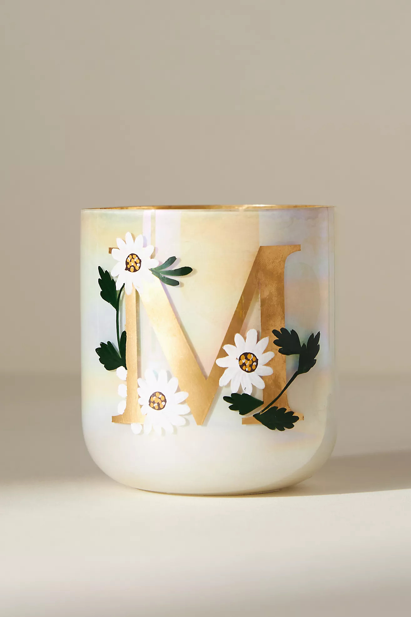 Monogram Night Gardenia Candles | Anthropologie (US)