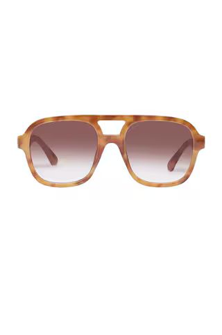AIRE Whirlpool Sunglasses in Vintage Tort & Brown Gradient from Revolve.com | Revolve Clothing (Global)