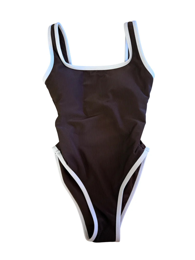 Ocean Isle One Piece- Sweet Tea | LainSnow