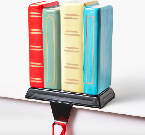 Book Stack Stocking Holder | Barnes & Noble