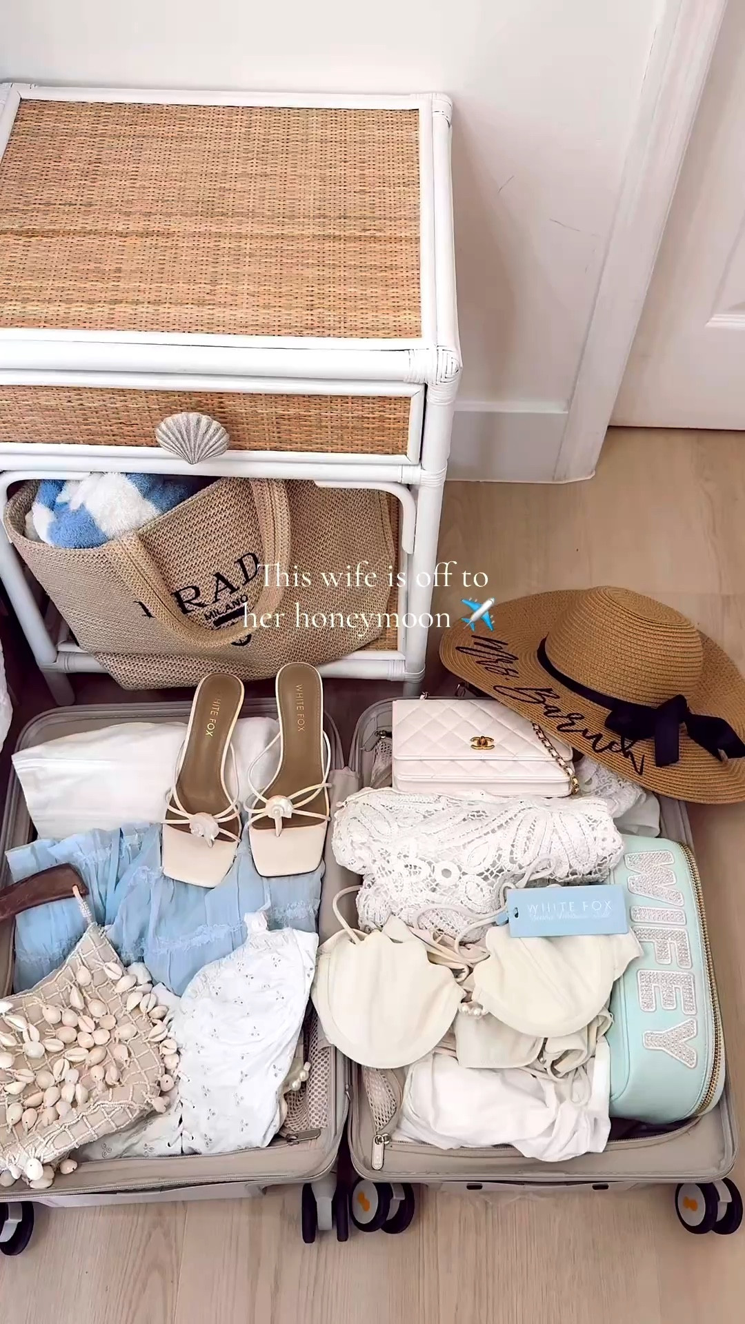 Honeymoon outfits ✈️ 🐚 #honeymoon #bridal #beachoutfits #vacation 

#LTKWedding #LTKTravel #LTKSwim