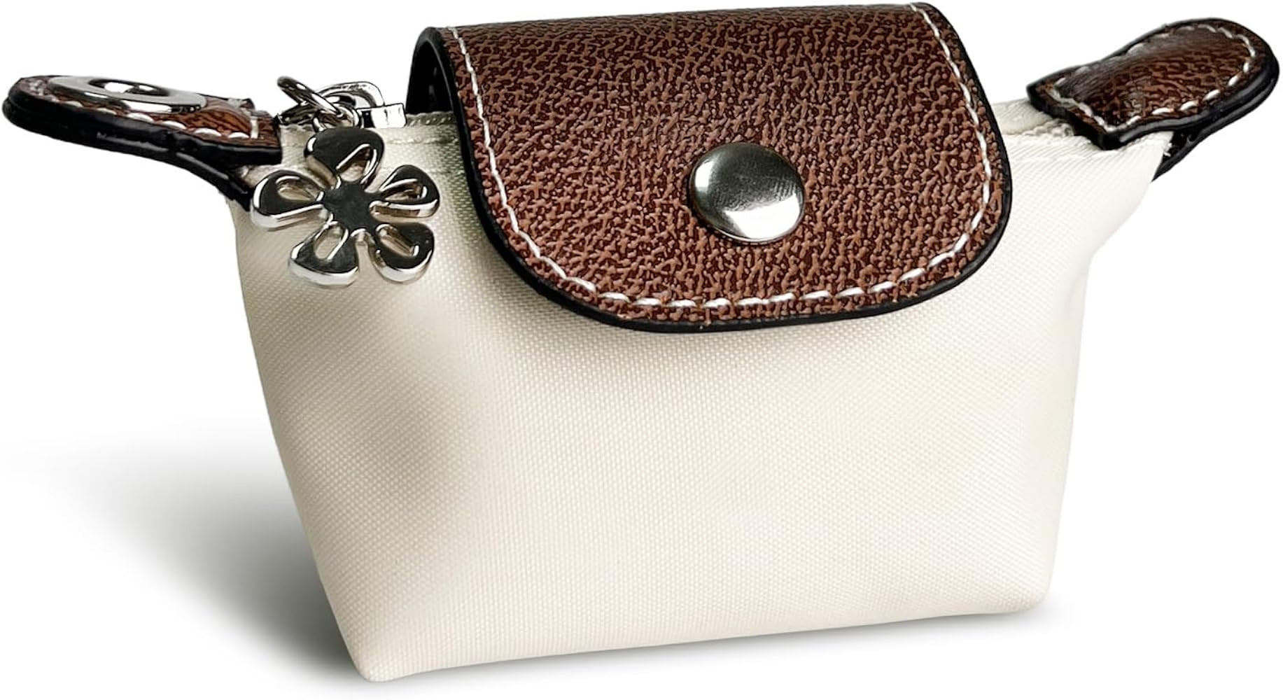Coin Purse for Women, Mini Nylon Change Purse with Keychain, Small Zip Pouch for Coins, Cash, Car... | Amazon (US)